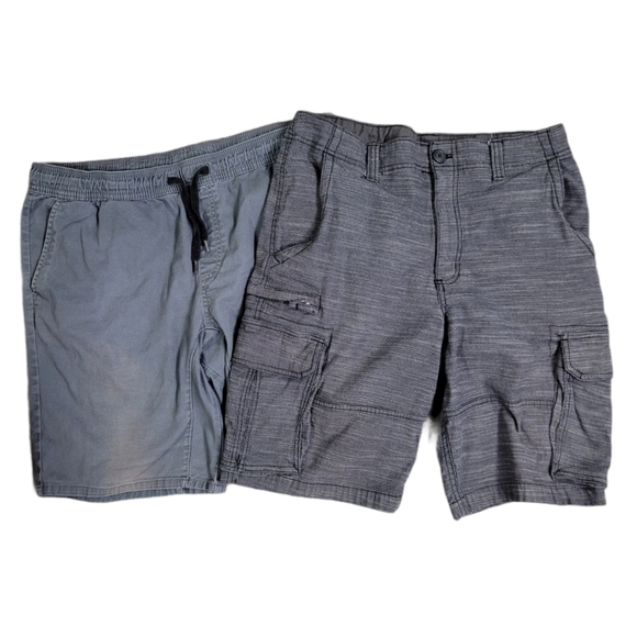 george flex waist cargo shorts